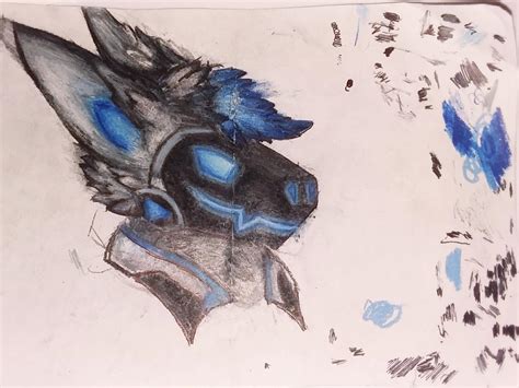 Protogen Drawing Update 3 I Gotta Print This Out And Continue Detail