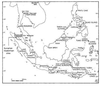 Peta Lokasi Zaman Prasejarah Di Asia Tenggara Lokasi Zaman Prasejarah
