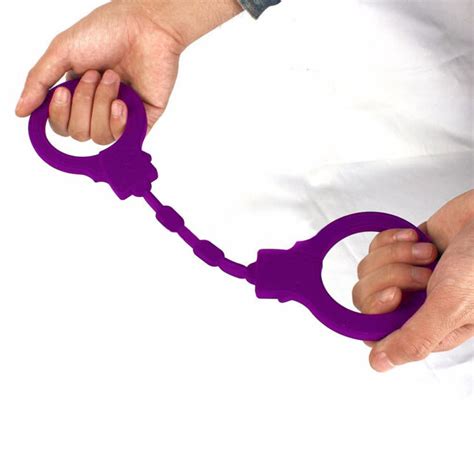 Toy Police Handcuffs Rubber Fake Play Restraints Dress Up Pretend Play Ebay