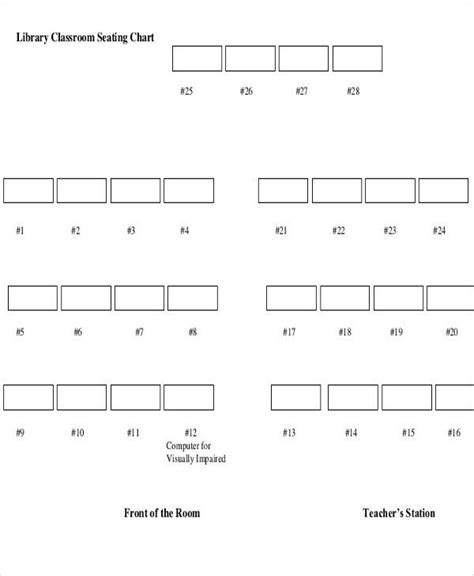 Free 16 Seating Chart Templates In Illustrator Indesign Ms Word
