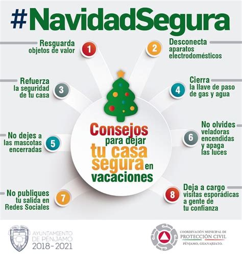 Infografía NavidadSegura Universidad Autónoma del Estado de Morelos