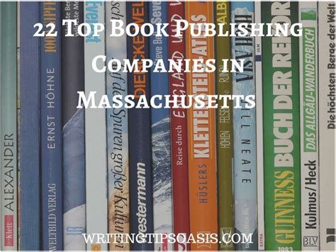 22 Top Book Publishing Companies In Massachusetts Writing Tips Oasis