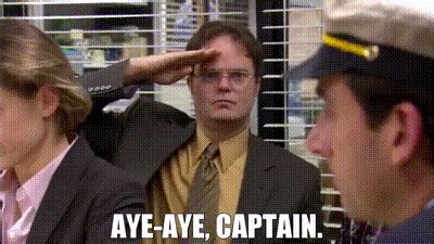 YARN Aye Aye Captain The Office S E Booze Cruise Video Clips By Quotes