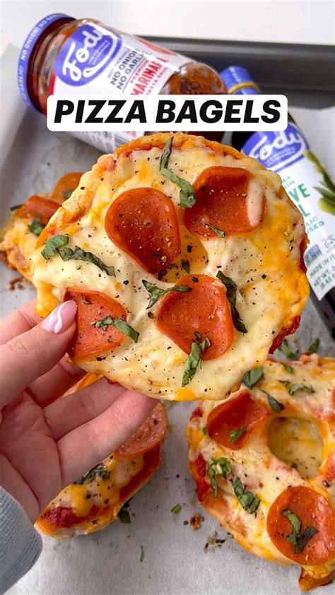 Pizza Bagels Recipe An Immersive Guide By Everything Delish
