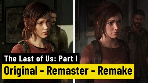 The Last Of Us Part 1 Ps3 Vs Ps4 Vs Ps5 Youtube