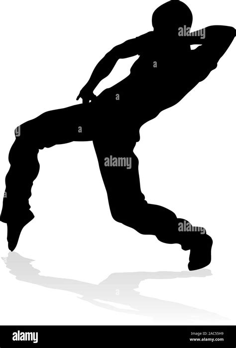 Street Dance Dancer Silhouette Stock Vector Image And Art Alamy