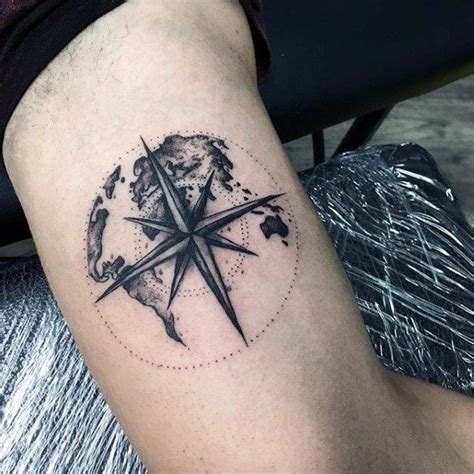 Tattoo Trends Mens Inner Arm Bicep Simple Nautical Star