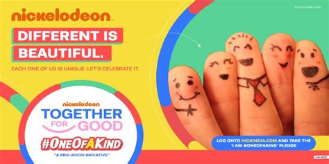 Nickelodeons ‘together For Good Urges Kids To Embrace Their Individuality