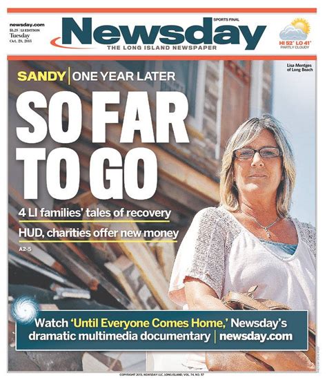 Newsday Published In Long Island New York Usa Newseum Nyc Long Island