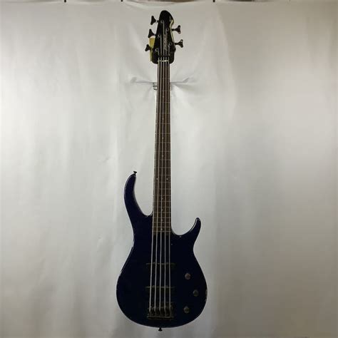 Used Peavey Millenium 5 Bxp Bass Guitars Blue Bass Guitars