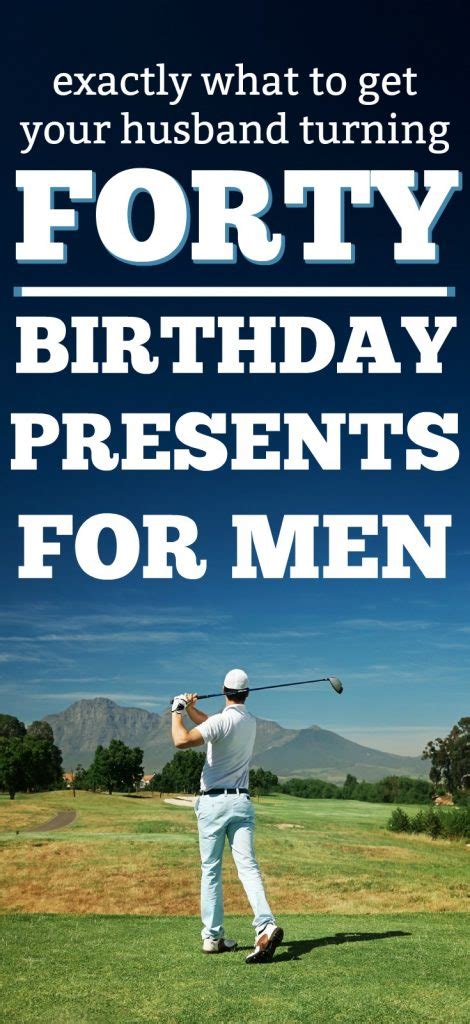 Unusual and unique gifts for men. 40 Gift Ideas for your Husband's 40th Birthday - Unique Gifter