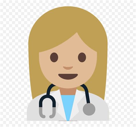 Woman Health Worker Emoji Clipart Free Download Transparent Emoji