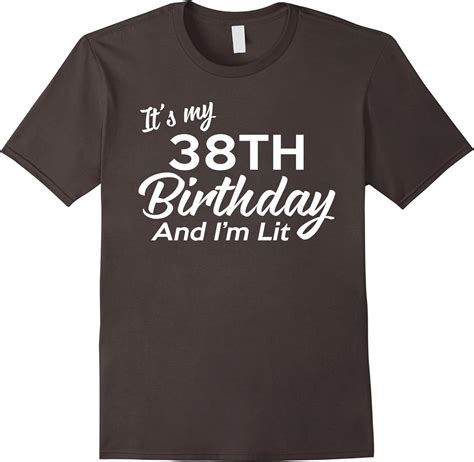 38th Birthday T Ideas For Herhim 38 Year Old Shirt Clothing