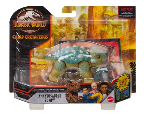 Buy Mattel Jurassic World Camp Cretaceous Attack Pack Ankylosaurus Bumpy Dinosaur Action Figure