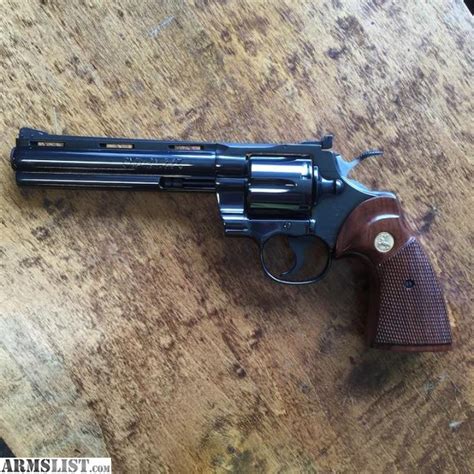 Armslist For Sale Colt Python 6 Royal Blue 357 Mag