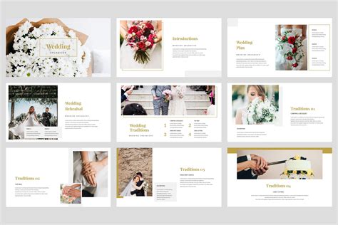 Moment Wedding Powerpoint Template By Stringlabs Thehungryjpeg