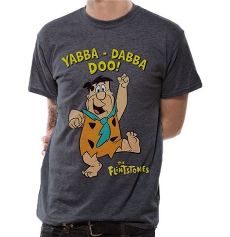 Official The Flintstones T Shirt 297983 Buy Online On Offer