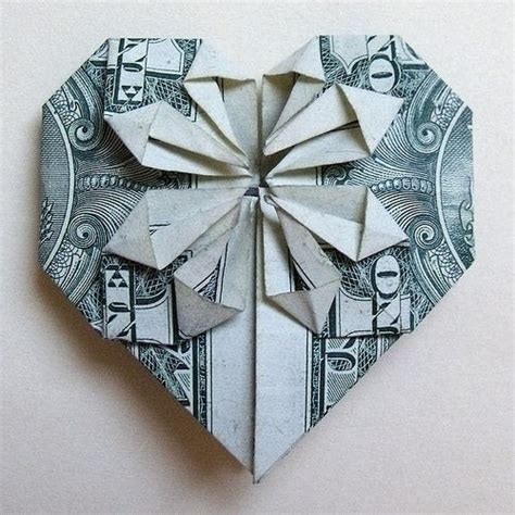 Decorative Money Origami Heart · An Origami Shape · Origami And Origami