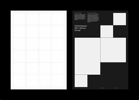 A3 Poster Grid System For Adobe Indesign