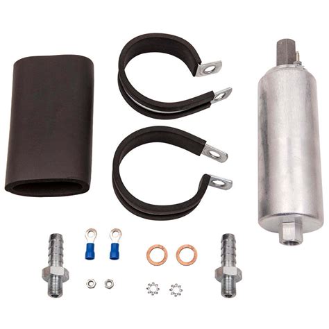 Universal High Flow And Pressure External Inline 255lph Fuel Pump Kit 12v