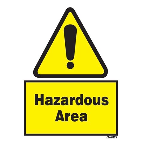 Hazardous Area Signs Buy Safety Signs Order Safety Shop Price