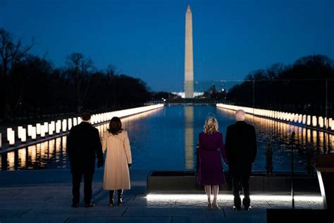 On Night Before Inauguration Biden Leads Mourning For Virus Victims