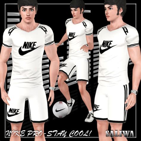 The Sims Resource Nike Pro Athletic Male Set 09