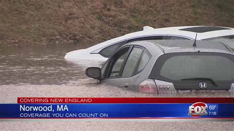 Rain Floods Force Evacuations At Massachusetts Hospital Youtube