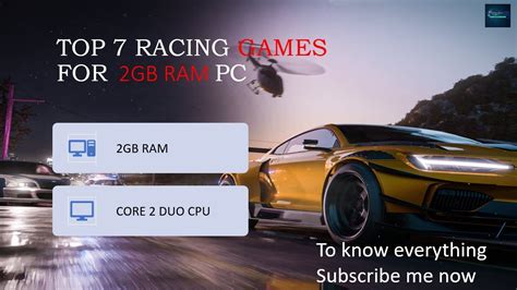 Best Top 7 Racing Games For 2gb Ram Pc Youtube