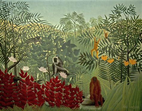 Henri Rousseau National Gallery Of Art Jungle Art Naive Art
