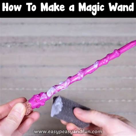 How To Make A Magic Wand Diy Magical Wands Craft Video Diy Wand