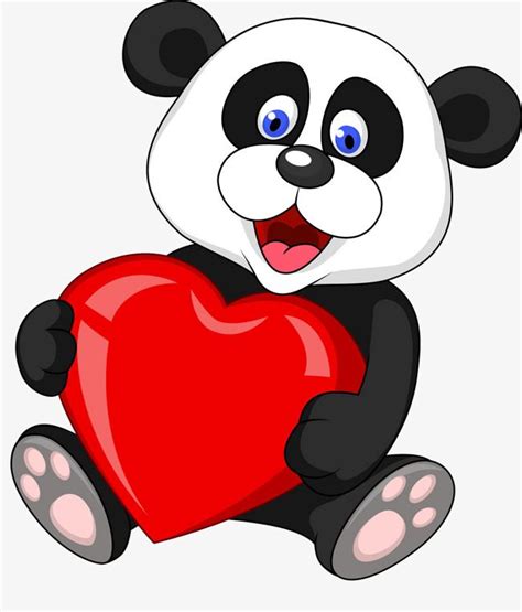 Cuddle Panda Love Cuddle Love Panda Png And Vector With Transparent