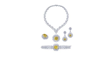 Mouawad Unveils The Mouawad Dragon Yellow And White Diamond Suite