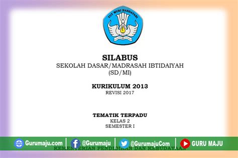 Menerimadanmenjalankanajaran agama yang dianutnya ki 2 : Silabus Kelas 2 SD Semester 1 K13 Revisi Tahun 2021 - GURU ...