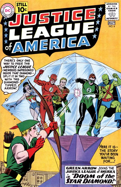 Justice League Of Americavol 1 No 4doom Of The Star Diamond