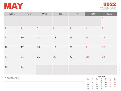 May 2022 Calendar Printable With Notes