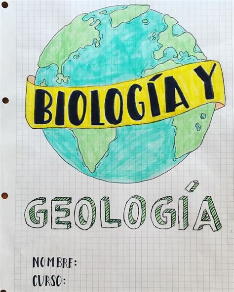 Artículos Ideas Para Portadas De Biologa­a Y Geologa­a Popular Centro