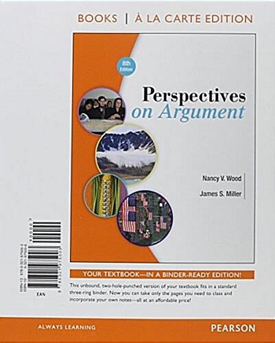 알라딘 Perspectives On Argument Books A La Carte Edition Loose Leaf 8