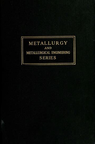 Metallurgical Problems Butts Allison 1890 Free Download Borrow