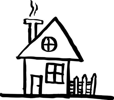 4 House Drawing Png Transparent