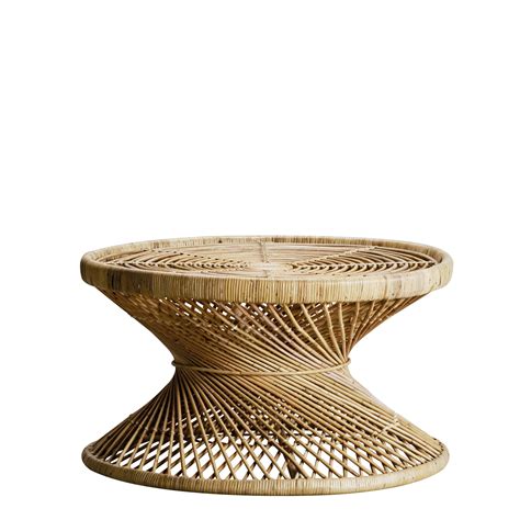 End tables will pair up nicely with your sofa and chair sets, while coffee tables add the finishing touches to your home decor. Round rattan coffee table for the botanical decor | Products | Tine K Home
