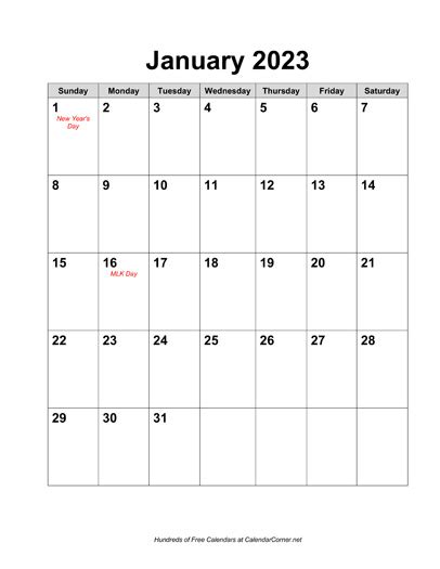 Printable 2023 Calendars Pdf Calendar 12com Printable 2023 Calendar