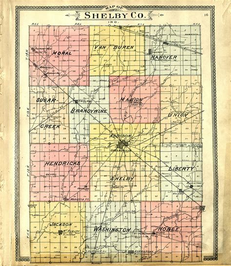 Map Collection Indiana State Library