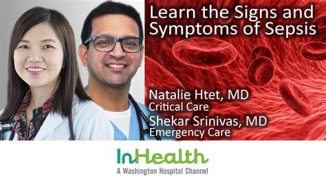 Learn The Signs And Symptoms Of Sepsis Washington Hospital Healthcare