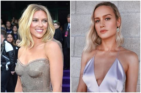 Avengers Endgame Premiere Sees Scarlett Johansson And Brie Larson My Xxx Hot Girl