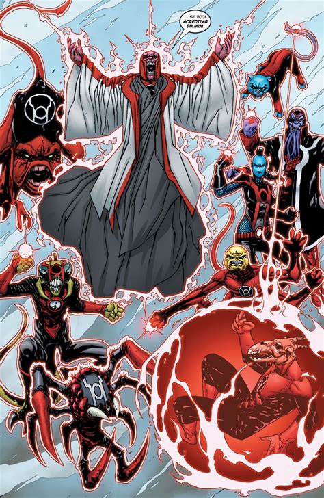 Red Lantern Corps By Alessandro Vitti Green Lantern Characters Red