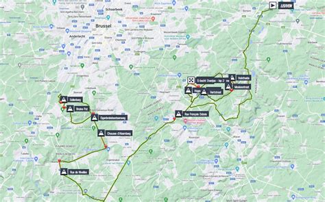 Stage Profiles De Brabantse Pijl La Fl Che Braban Onne One Day Race