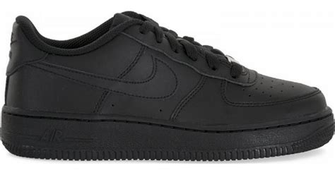 Nike Air Force 1 GS - Black • Find prices (7 stores) at PriceRunner png image