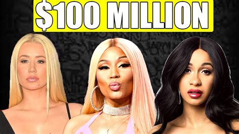 Top 15 Richest Female Rappers In The World 2024 Youtube