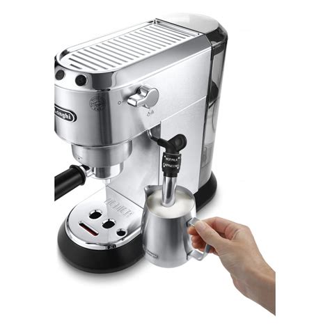 If you want a genuinely excellent, attractive espresso maker at a reasonable price but don't have a lot of space in your kitchen for one of the heavy espresso machines, the de'longhi ec680 dedica coffee machine is exactly what you've been looking for. De'Longhi EC685.M Dedica Pump Espresso Coffee Machine ...